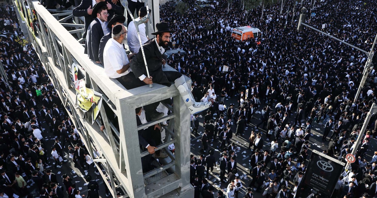 ‘You can’t change us’: Ultra-Orthodox Jews protest against military service
