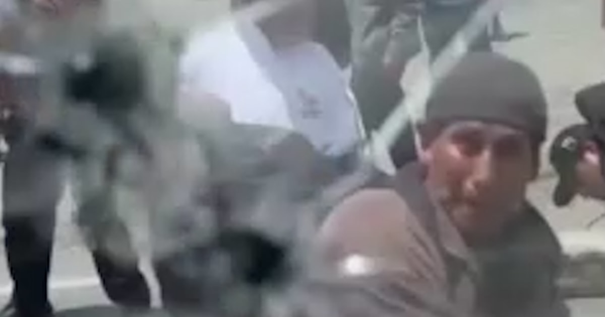 Crowd assaults Ecuadorian president’s automotive with rocks