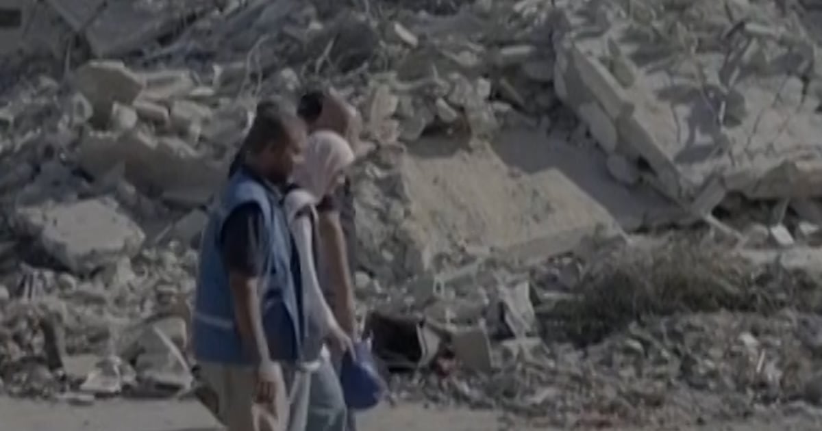 United Nations begins clearing rubble in Gaza