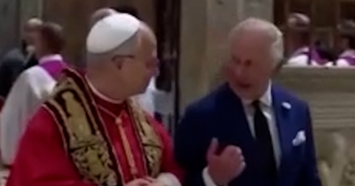 Pope Leo hosts King Charles at the Vatican