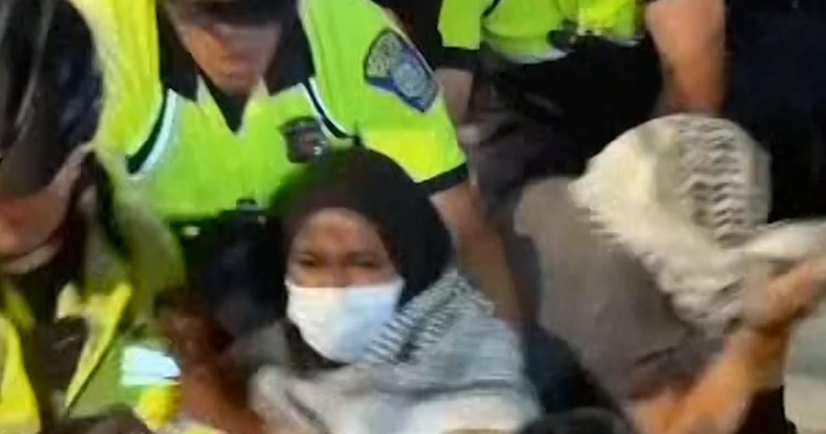 At the very least 13 arrested at pro-Palestinian rally in Boston