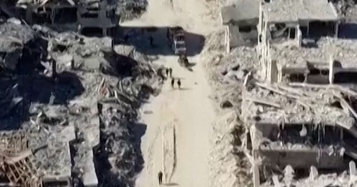 Drone footage exhibits destruction of Gaza Metropolis