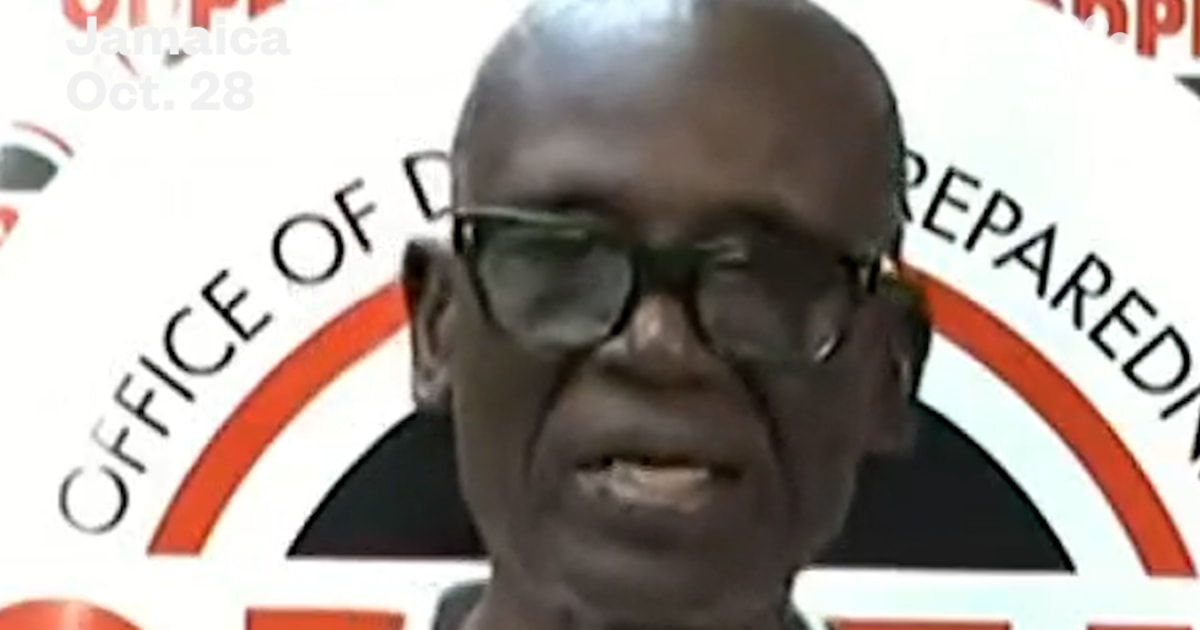 Jamaican official warns: 'Don't bet against Melissa'