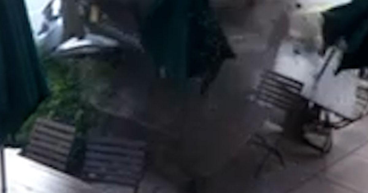 Tesla crashes outside Miami Beach restaurant