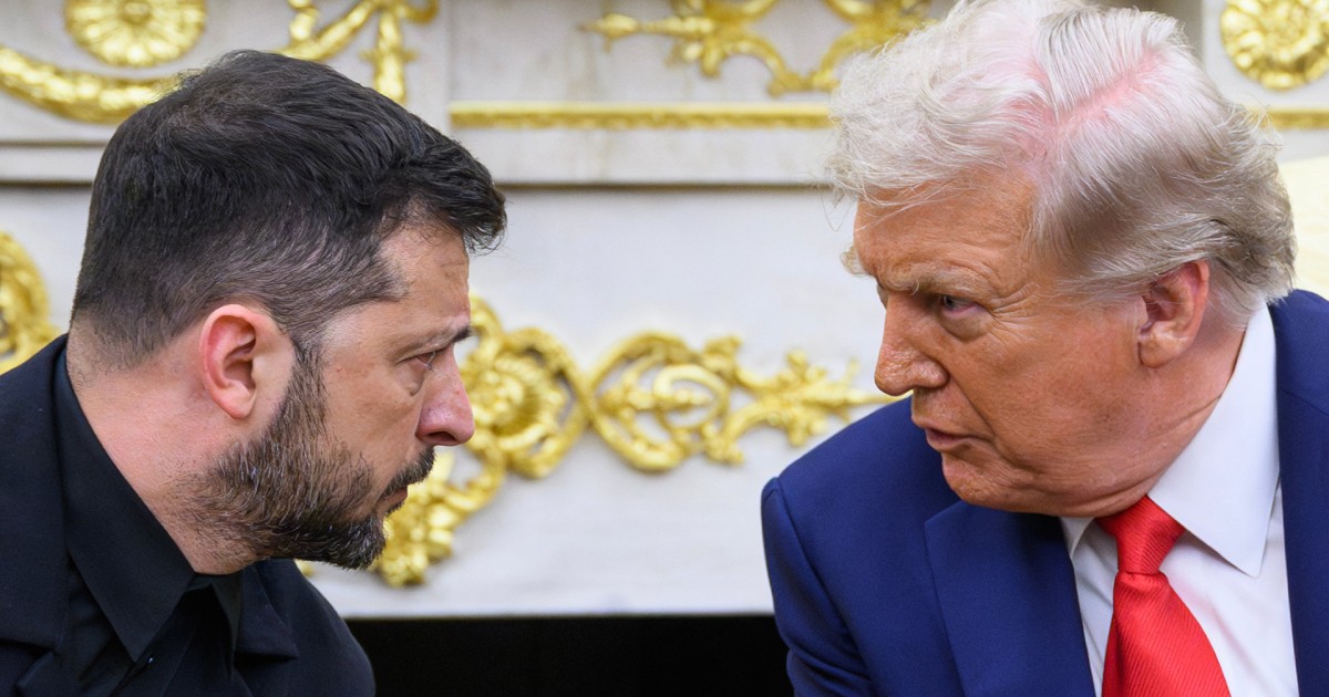 Trump meets with Ukrainian President Zelenskyy at White House