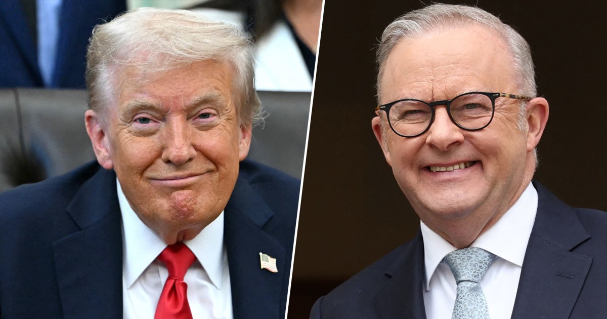 Trump meets with prime minister of Australia