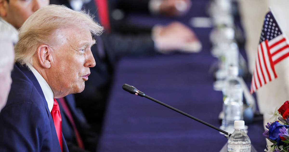 Trump says U.S., Japan will do ‘tremendous’ trade in meeting with prime minister Trump says U.S., Japan will do ‘tremendous’ trade in meeting with prime minister