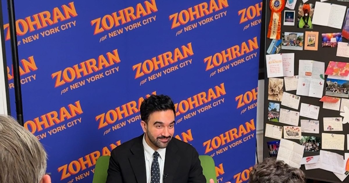 What Zohran Mamdani told NBC News before Election Day