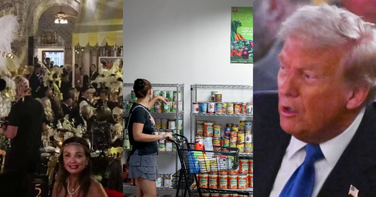 ‘Obliviousness’: Trump hosts ‘Great Gatsby’ Halloween party as food assistance expired for millions