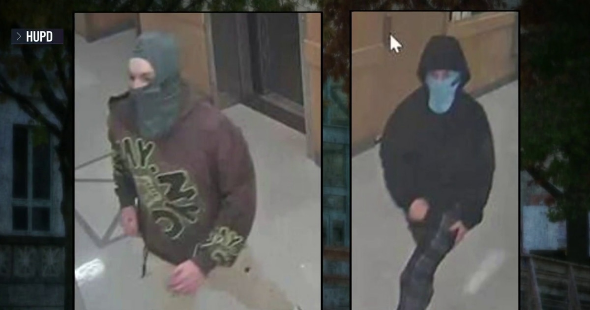Manhunt for two suspects underway after explosion