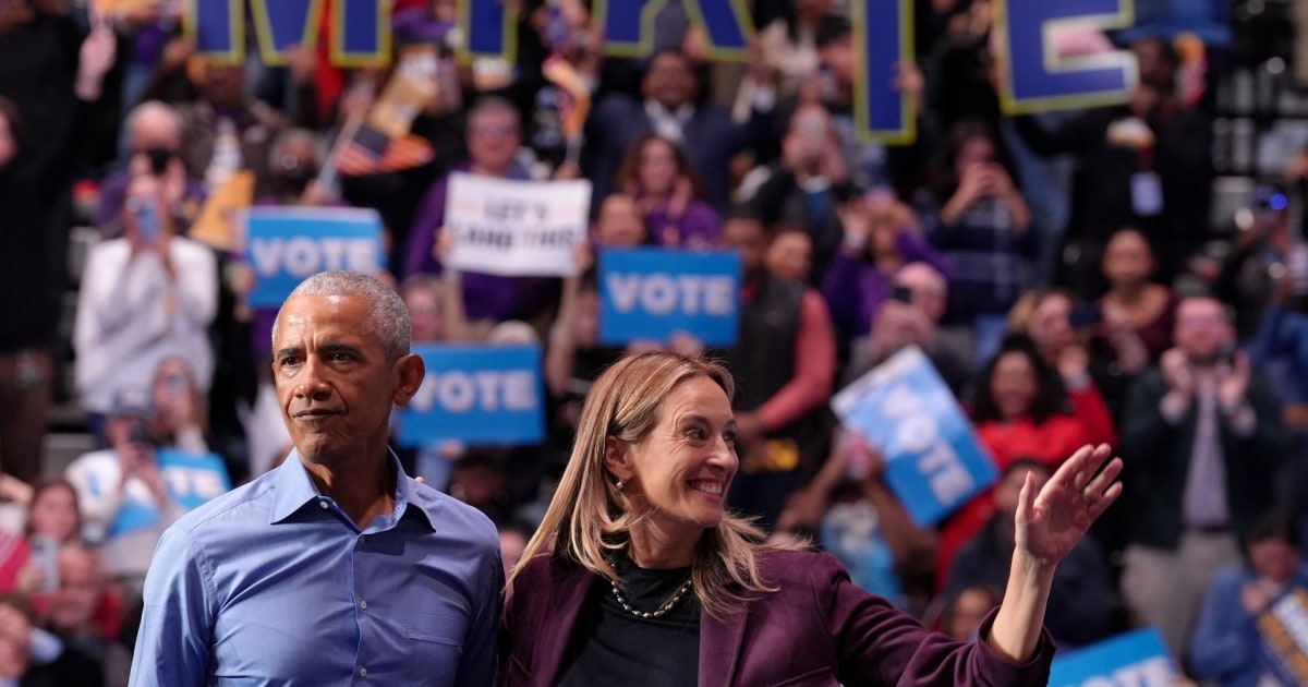 Candidates make closing pitches in New Jersey, Virginia