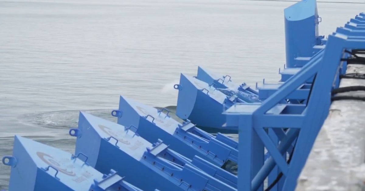 Clean energy program in California turns waves into renewable energy