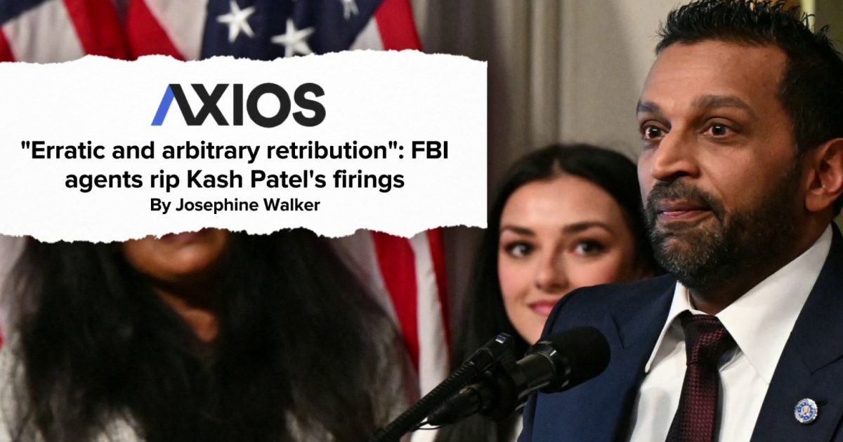 FBI Director Kash Patel throws temper tantrum after news reports of his private jet use