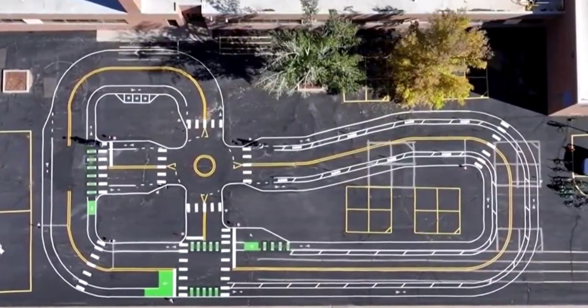 Traffic playgrounds teach young riders confidence and navigation