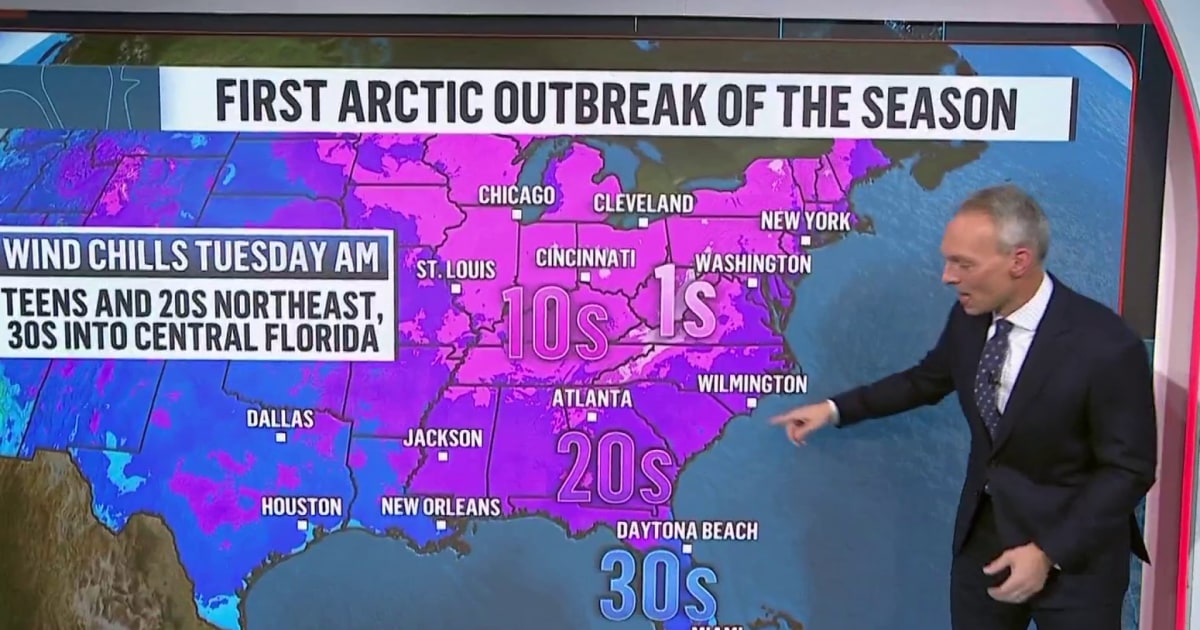 Arctic blast to drop temperatures for millions of Americans