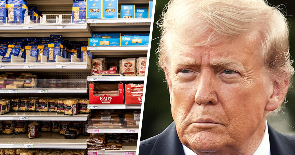 Imported Italian pasta to be hit with 107% tariff as soon as January