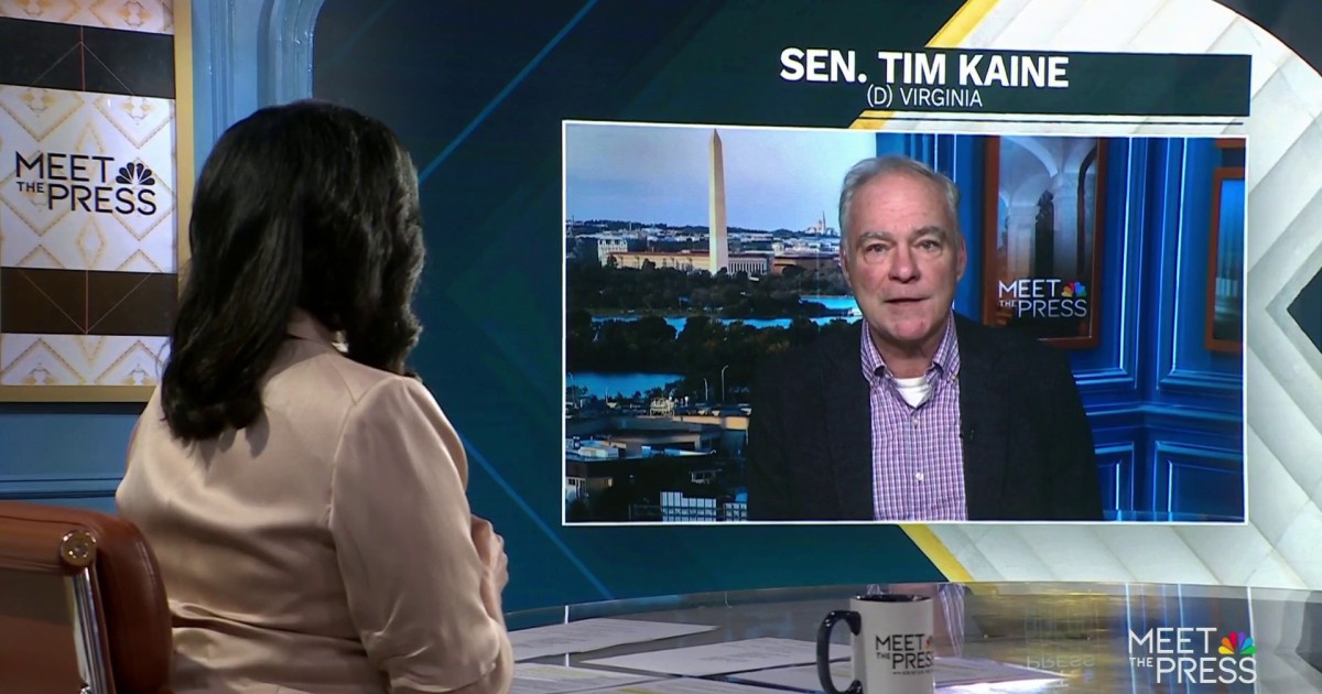 Tim Kaine Tells House Democrats Calling For Schumer’s Ouster To ‘focus On Their Own Leadership’