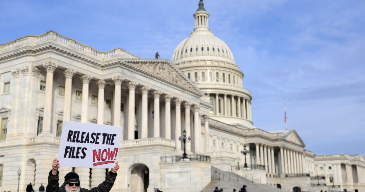 House passes bill to release Epstein files