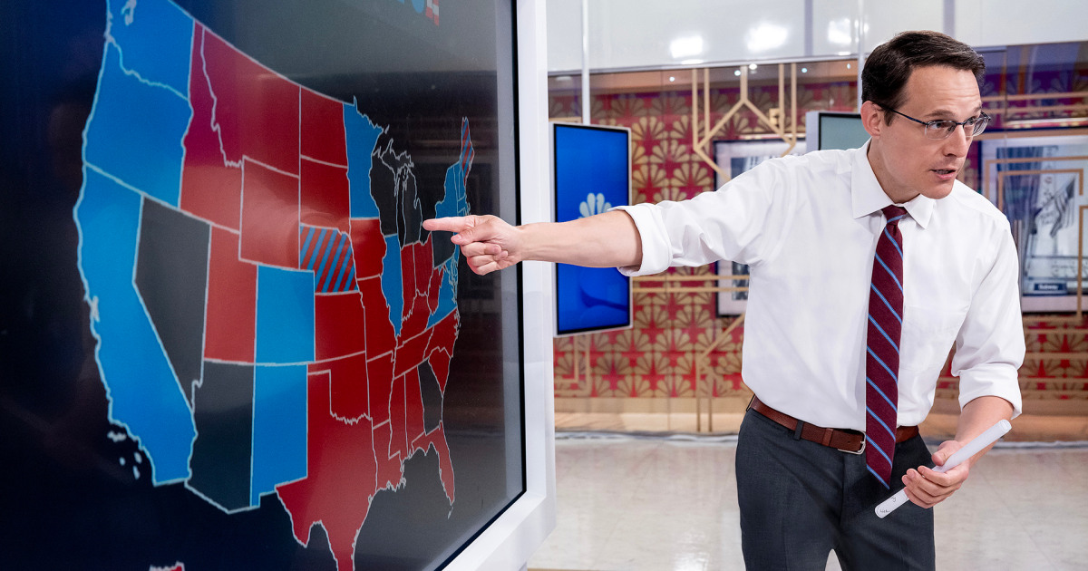 Kornacki Cam on Election Night 2025