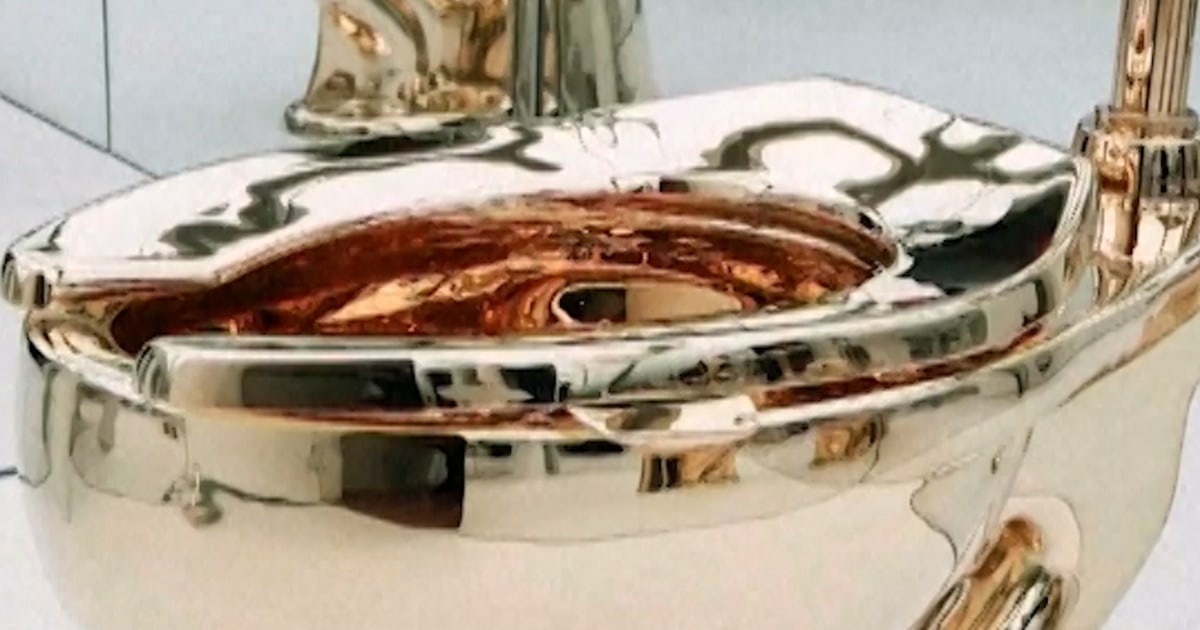 Gold Toilet Expected To Fetch $10 Million At Auction