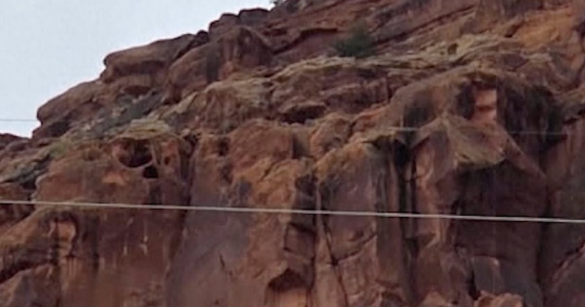BASE jumper in Utah rescued from cliffside