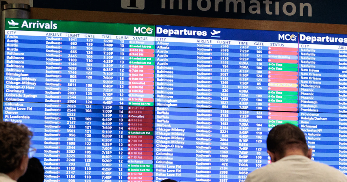 Flight Cancellations Persist As Government Reopens