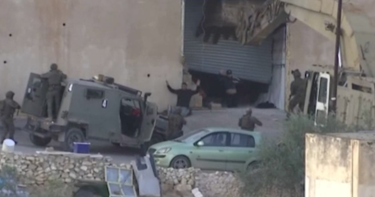 Israeli forces open fire on two Palestinians in the West Bank