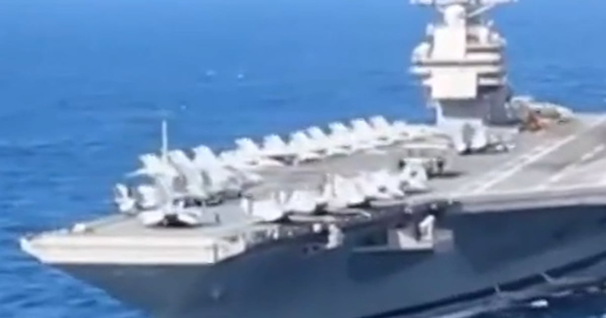 U.s. Sends Largest Aircraft Carrier To Latin America