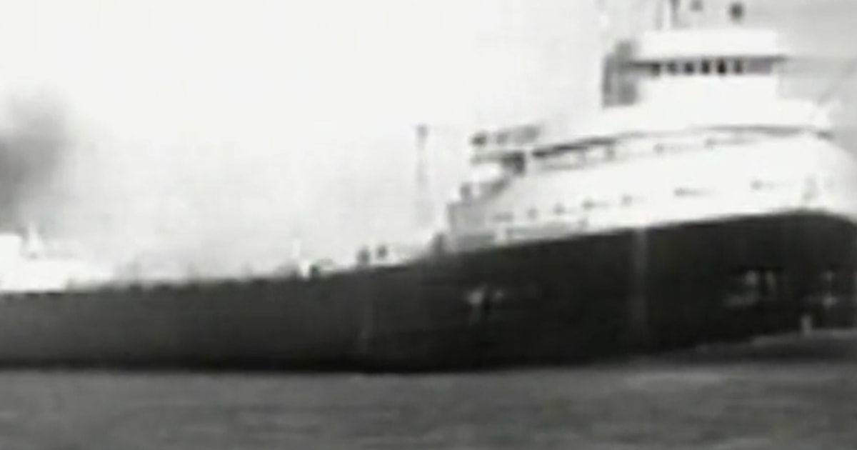 From 1975: Edmund Fitzgerald Sinks On Lake Superior