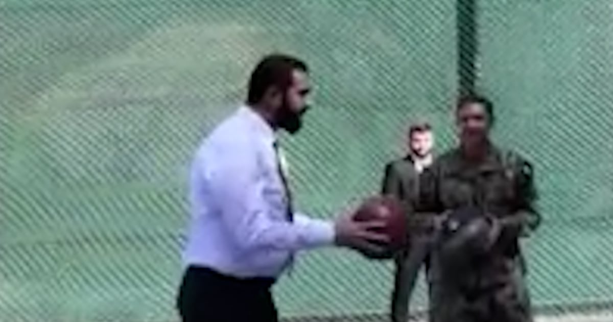 Syria's President Plays Basketball During U.s. Visit