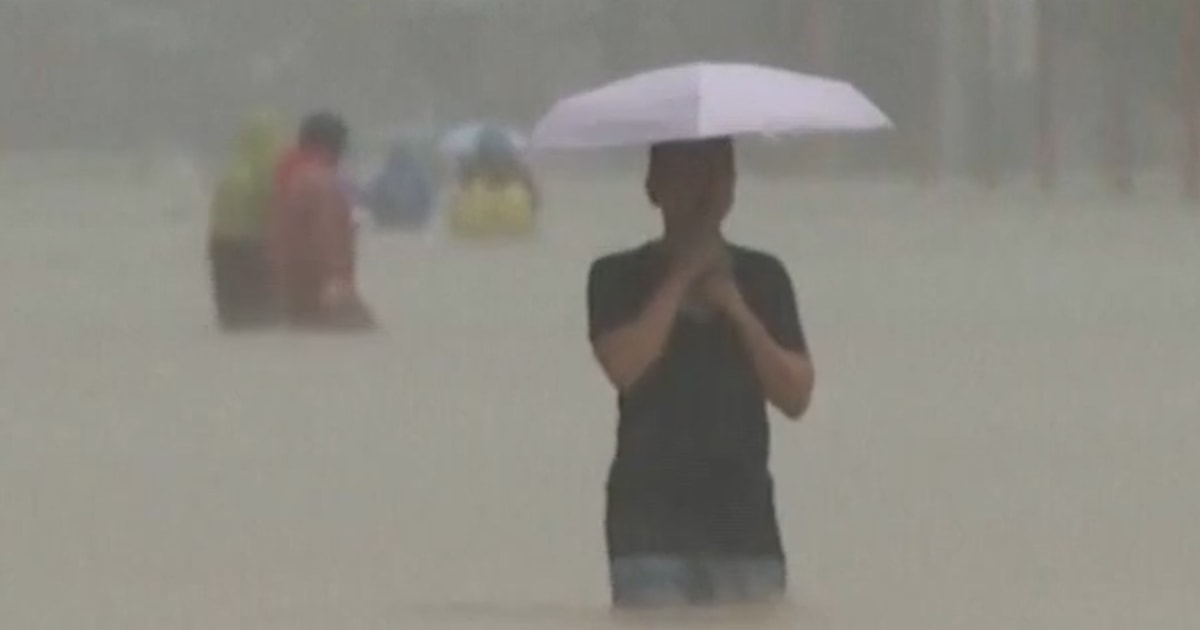 Torrential Rain Causes Deadly Flooding In Thailand