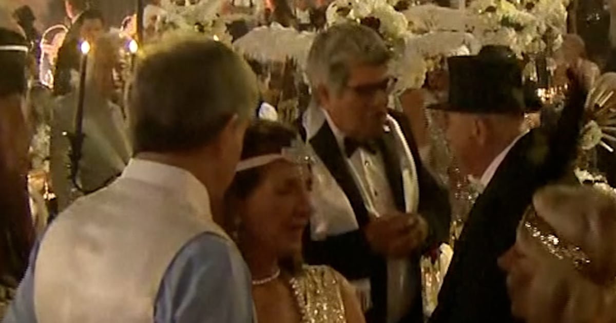 President Trump hosts Mar-a-Lago Halloween party