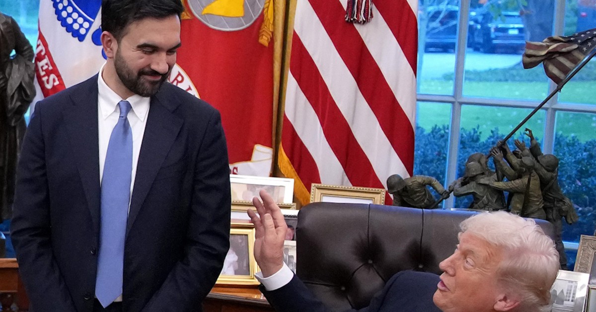 Trump Brushes Off Mamdani's Recent 'fascist' Comment