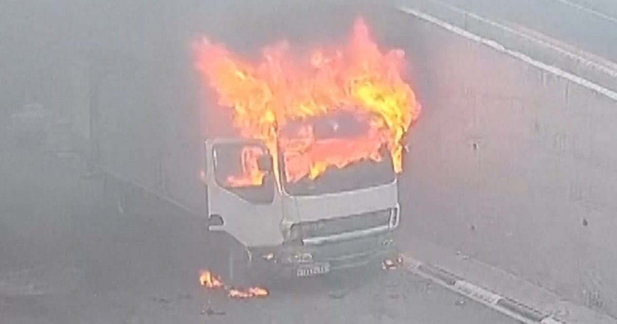 Masked Israeli Settlers Torch Property In West Bank