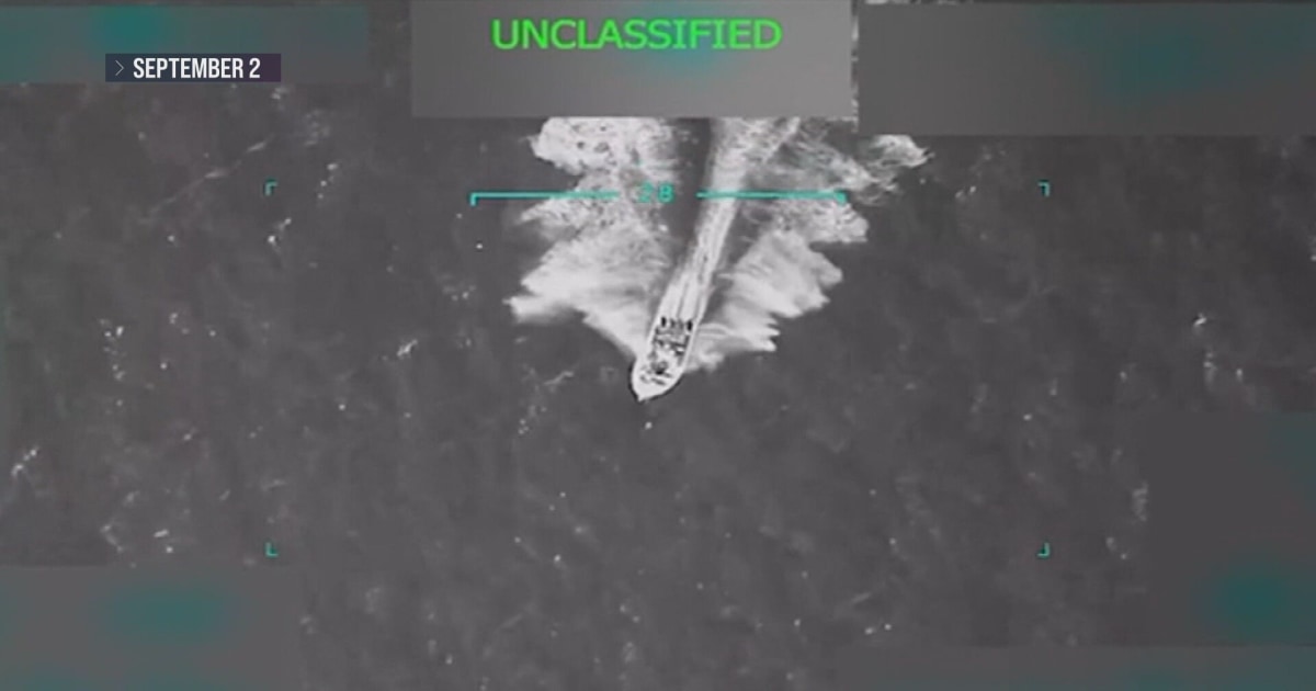 White Home confirms second strike on alleged drug boat