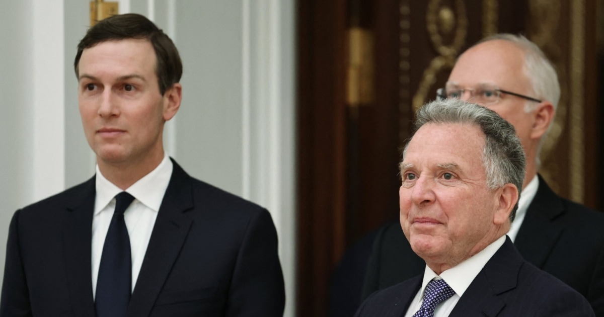 U.S. envoy Steve Witkoff meets with Putin in Moscow