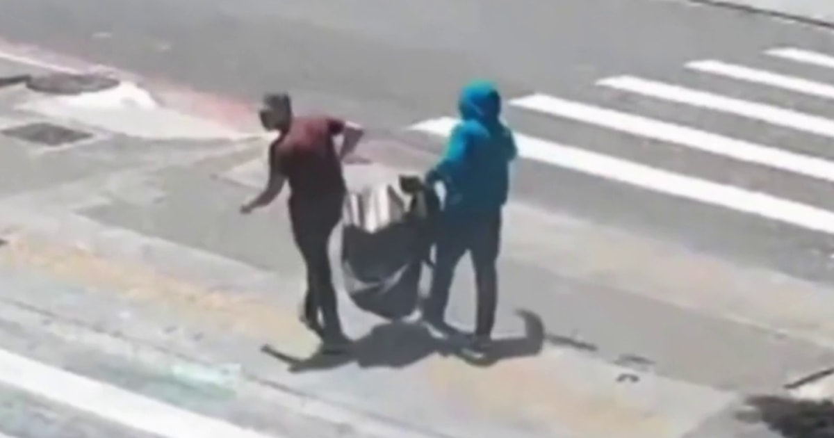 Surveillance video captures suspects with stolen paintings in Brazil