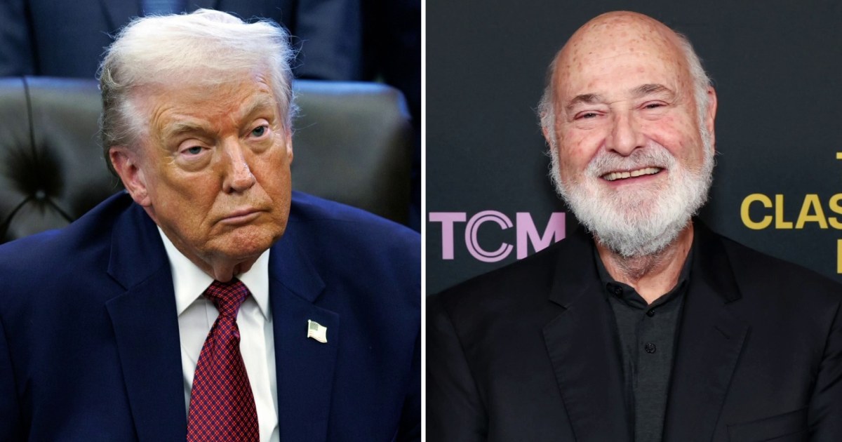 Trump doubles down on disparaging comments about Rob Reiner's death