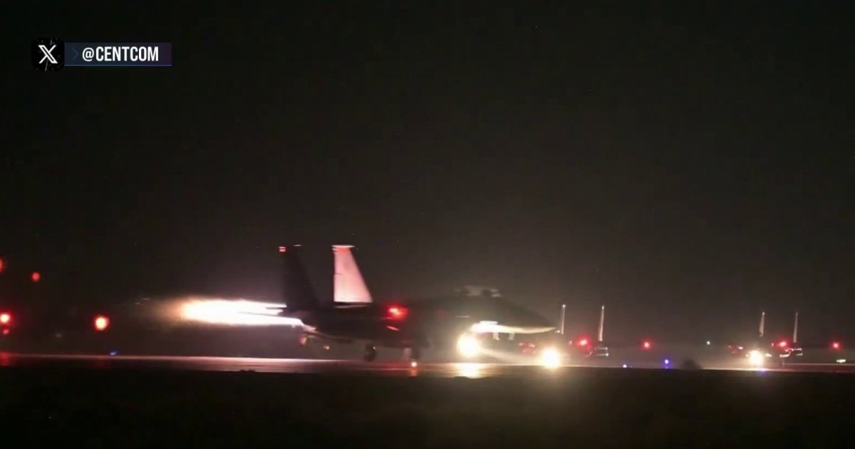 U.S. forces strike dozens of ISIS targets in Syria