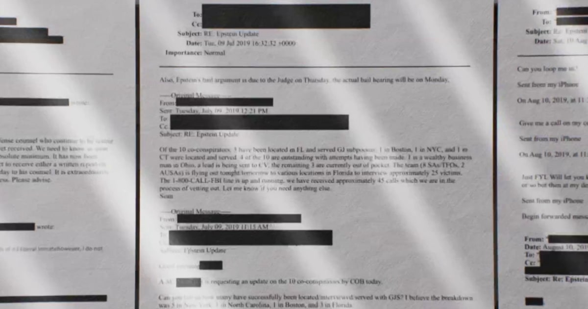 DOJ releases Epstein files that mention Trump