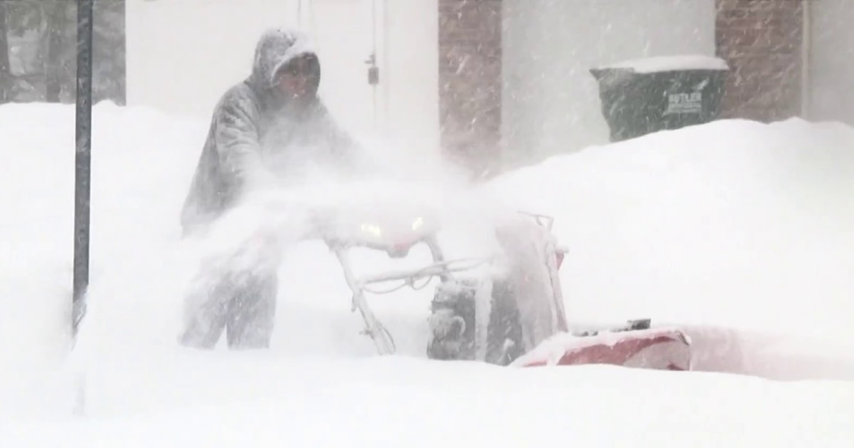Winter blast brings heavy snow, damaging winds and ice