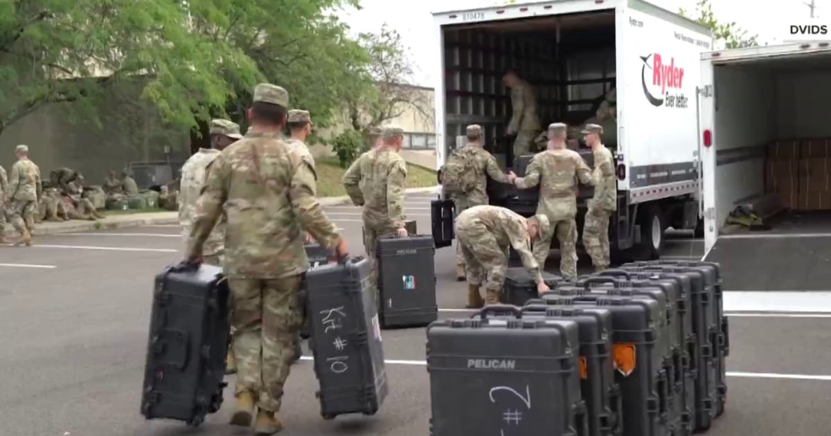 Trump says National Guard will be removed from Chicago, Los Angeles and Portland