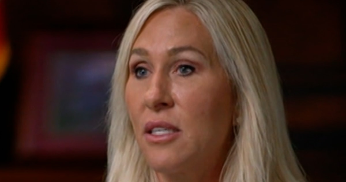 Marjorie Taylor Greene speaks out about rift with Trump