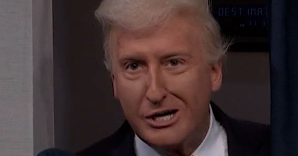 ‘SNL’ parodies Trump on the seized oil tanker