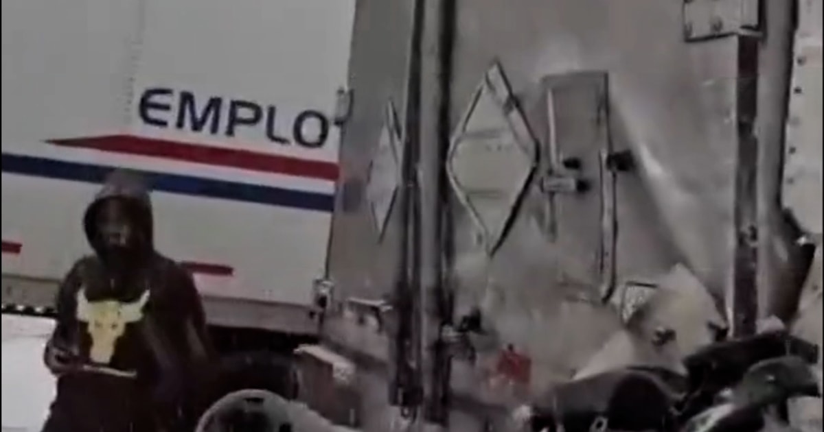 Northeast's first snow brings winter fun and road chaos