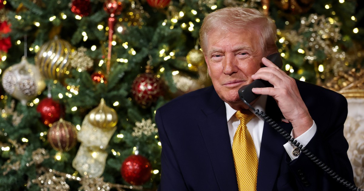 Trump participates in NORAD Santa calls from youngsters on Christmas Eve