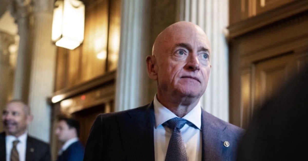 Dept. of Defense seeks to reduce Sen. Mark Kelly's retirement rank