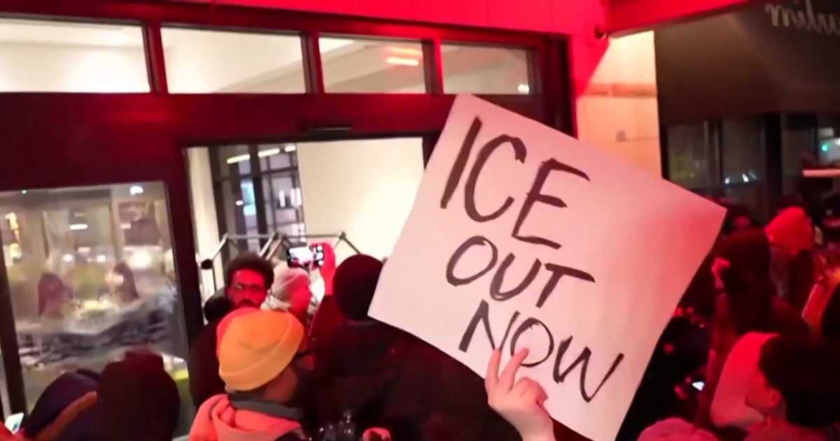 Mounting protests in Minneapolis after ICE-involved shooting