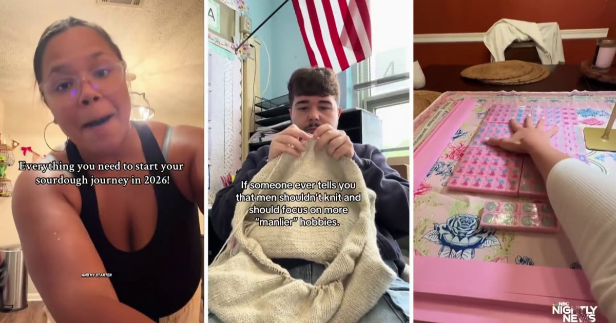 ‘Grandma hobbies’ have young people embracing analog activities