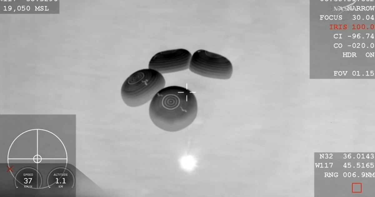 NASA Crew-11 splashes down after return from ISS